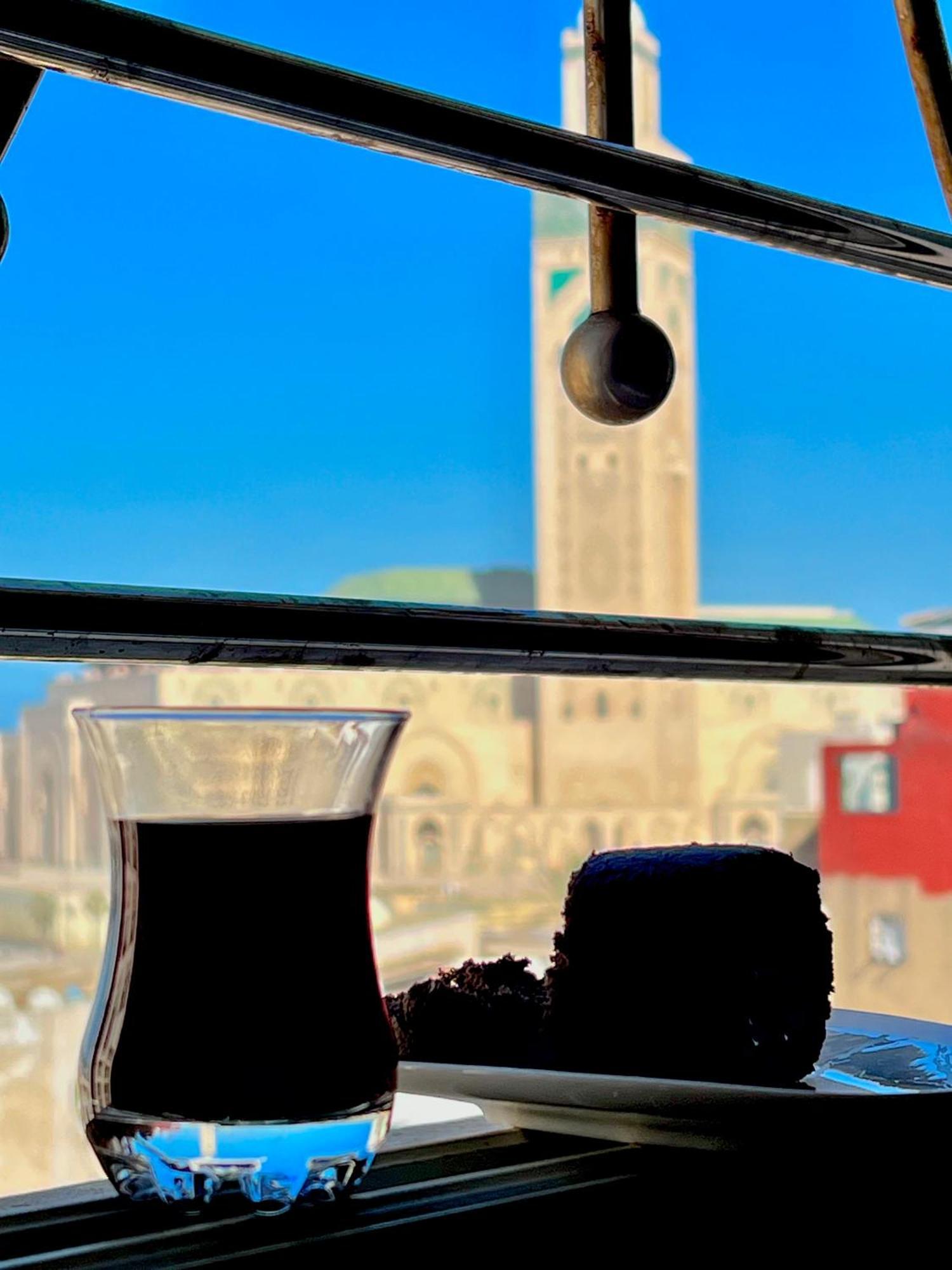 Bel Appartement Avec Une Belle Vue Sur La Grande Mosquee Hassan II Et La Mer Касабланка Экстерьер фото