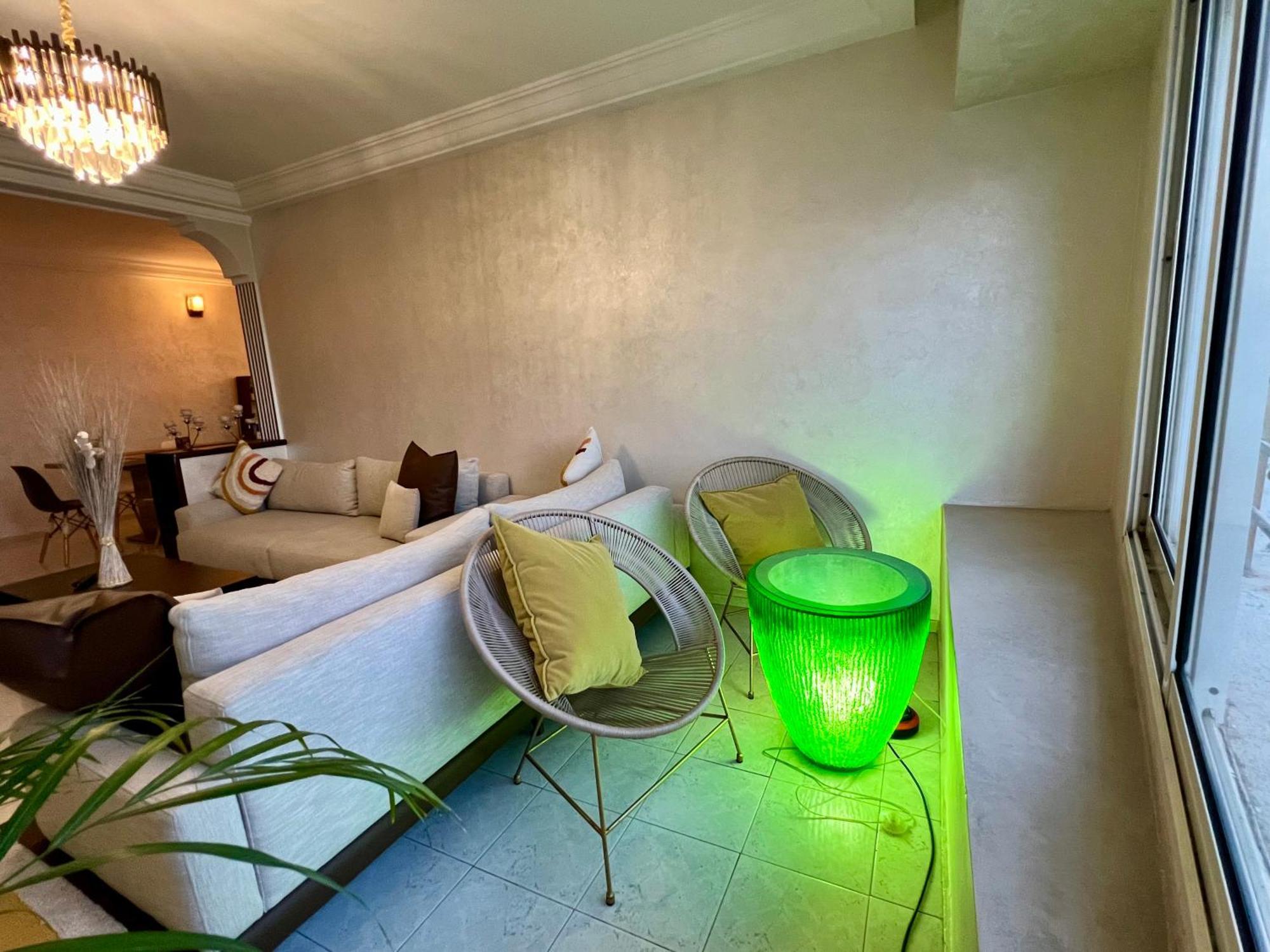 Bel Appartement Avec Une Belle Vue Sur La Grande Mosquee Hassan II Et La Mer Касабланка Экстерьер фото